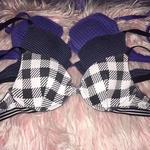 3 cotton t-Shirt bras